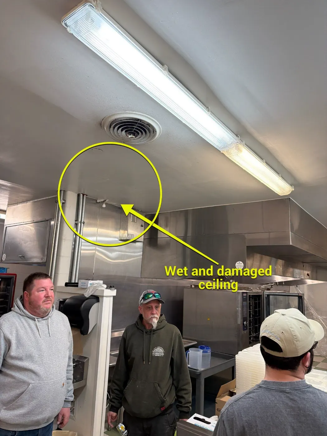 Documented commercial restoration in Greenwood Park, IN